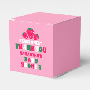 Ballotins Berry Sweet Strawberry Baby Girl Douche Merci