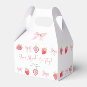 Ballotins Berry Sweet Strawberry Bow Baby Girl Douche