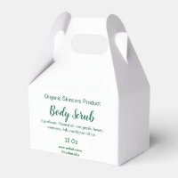 beurre de gommage corporel vert biologique ajouter