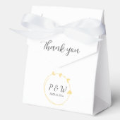 Ballotins Beurre Jaune Simple Coeur Wreath Monogramme Mariag (Recto)