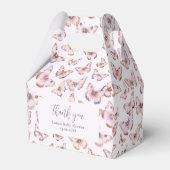 Ballotins Beurre mou et rose Baby shower papillon Gable (Verso)