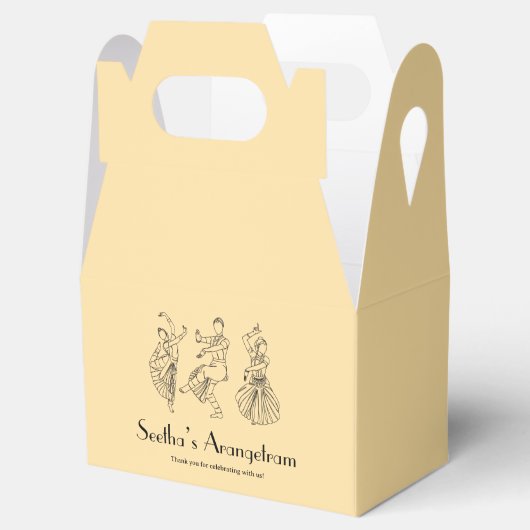 Ballotins Bharatanatyam Arangetram nom personnalisé (Ouvert)