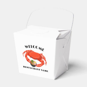 Ballotins Bienvenue moderne des fruits de mer ramen de crabe