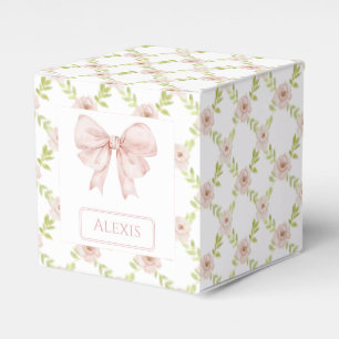 Ballotins Bijoux fleuri rose ruban bébé fille cadeau balloti