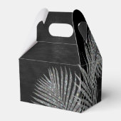 Ballotins Bijoux Palm Leaf Mariage Argent V2 ID830 (Arrière)