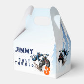 Ballotins Biker Kid Dirt Stunt Vélo Anniversaire (Verso)