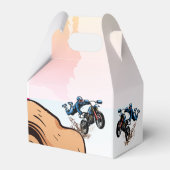 Ballotins Biker Kid Dirt Stunt Vélo Anniversaire Ballotin (Arrière)