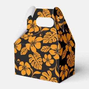 BALLOTINS BIKINI ROSE (NOIR/ORANGE)