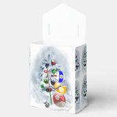 Ballotins Billard Ball Snowman Noël (Ouvert)