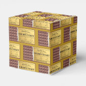 Ballotins Billet d'or Chocolate Barre de bonbons (Arrière)