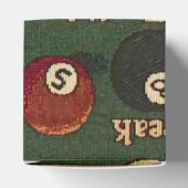 Ballotins Billiard Balls Arrière - plan Cube Ballotin (Haut)