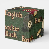 Ballotins Billiard Balls Arrière - plan Cube Ballotin (Arrière)