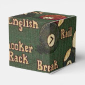 Ballotins Billiard Balls Arrière - plan Cube Ballotin (Arrière)