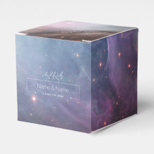 Ballotins Bio blanc faveur rétro orion nebula ÉDITABLE