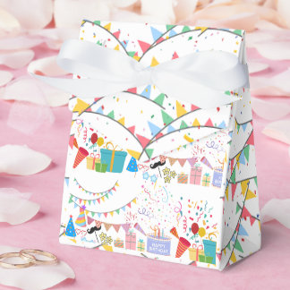 Ballotins Birthday Party Props Colorful Favor Box