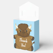 Ballotins Bison Buffalo Baby shower Bleu (Ouvert)