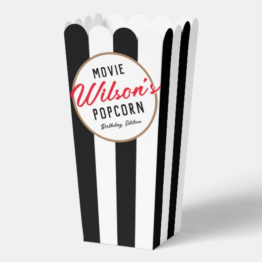 Ballotins Black and White Special Event Mois Night Popcorn (Recto)