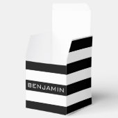 Ballotins Black and White Striped (Ouvert)