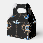 Ballotins Black bohemian retro evil eye pattern (Arrière)