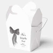 Ballotins Black Bow Elle Se Marie Shower de Mariée  (Ouvert)