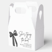 Ballotins Black Bow Fête de Fiançailles de Mariage (Ouvert)