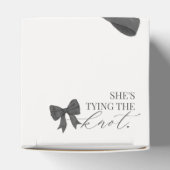 Ballotins Black Bow Tying The Knot Fête des mariées Cadeau (Haut)