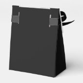 Ballotins Black Cravate Groom Mariage Favor Cadeaux Boxes (Arrière)