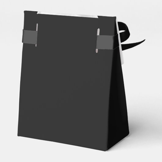 Ballotins Black Cravate Groom Mariage Favor Cadeaux Boxes (Arrière)