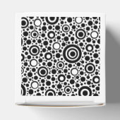 Ballotins Black Dots & Circle Pattern + your text & backgr. (Haut)