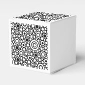 Ballotins Black Dots & Circles Grid + your backgr. & (Verso)