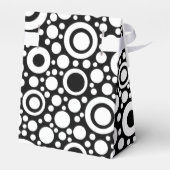 Ballotins Black Dots & Circles Grid + your backgr. & (Arrière)