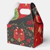 Ballotins Black Festive Noël boîte cadeau design (Verso)