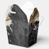 Ballotins Black Gold Cream Western Cowhide (Ouvert)