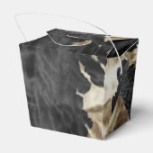 Ballotins Black Gold Cream Western Cowhide (Arrière)