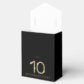 Ballotins Black & Gold Diamond 10th Anniversary gift (Ouvert)