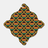 Ballotins Black, Green, Red, et Yellow Kente Cloth (Déplié)