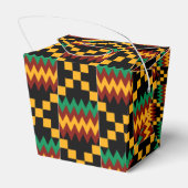 Ballotins Black, Green, Red, et Yellow Kente Cloth (Arrière)