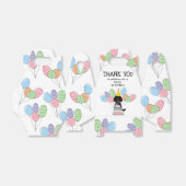 Ballotins Black Labradoodle Anniversaire Merci Ballotin (Déplié)