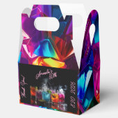 Ballotins Black Light Neon Anniversaire Dry Ice Cocktails (Ouvert)