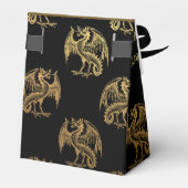 Ballotins Black or Dragon motif boîte de préférence (Arrière)