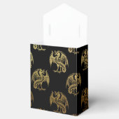 Ballotins Black or Dragon motif boîte de préférence (Ouvert)