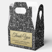 Ballotins Black Parties scintillant Gold 50e Anniversaire Me (Ouvert)