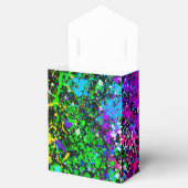 Ballotins Black Rainbow Color Paint Splatter fête d'annivers (Ouvert)