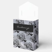 Ballotins Black & Silver Music Treble Clef Tree Ballotin (Ouvert)