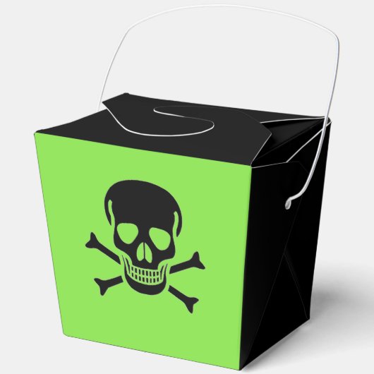 Ballotins Black Skull vert boîte de sortie (Recto)