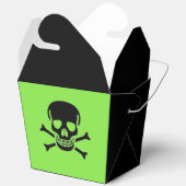 Ballotins Black Skull vert boîte de sortie (Ouvrir)