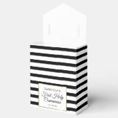 Ballotins Black Stripe Elegant Or Première Sainte Communion (Ouvert)