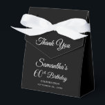 Ballotins Black & White 60th Birthday Party<br><div class="desc">Ballotins de fête de 60e anniversaire de Black & White spécialement conçus pour les invités à la fête d'anniversaire de votre ami. Parfait pour une touche supplémentaire en remerciement de vos invités. Planifiez votre fête avec plus de fournitures de fête d'anniversaire de notre magasin! Vos amis ou votre famille aimeront...</div>
