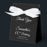Ballotins Black & White 60th Birthday Party<br><div class="desc">Ballotins de fête de 60e anniversaire de Black & White spécialement conçus pour les invités à la fête d'anniversaire de votre ami. Parfait pour une touche supplémentaire en remerciement de vos invités. Planifiez votre fête avec plus de fournitures de fête d'anniversaire de notre magasin! Vos amis ou votre famille aimeront...</div>