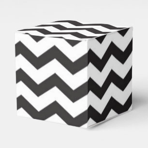 Ballotins Black & White Chevron Modern Party Favoriser les b
